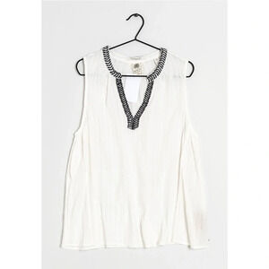 scotch & soda beach holiday flowy cotton tank top size 2